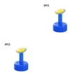 thumbnail image 2 of Billuyoard Boquilla de regadera de 3 piezas, rociador de plástico, cabeza de flor de planta, césped portátil, Patio, suministros de riego para Azul 2Conjunto, 2 of 6