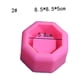thumbnail image 3 of Puntoco Liquidación de artículos de cocina Maceta octagonal de gel de sílice Maceta para suculentas, 3 of 5