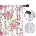 thumbnail image 4 of Blackout Kids Curtains,Pioneer Flower Floral Print Pattern Childrens Insulated Curtains Set Of 2,Bedroom Essentials,Toddler Room Decor 42"x63", 4 of 5