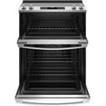 thumbnail image 2 of GE Appliances 30 in 66 cu ft Slide In Double Oven Electric Ranges in Stainless Steel, 2 of 5