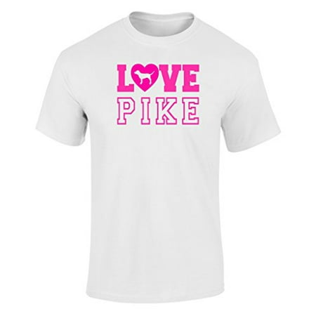 Pi Kappa Alpha Love Pike Graphic Unisex T Shirt by Fashion Greek White Extra