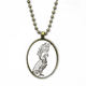 thumbnail image 1 of Lindo loro pajaro animal Portrait sketch Collar Colgante de cadena vintage Colección de joyas colgantes Unbranded M, 1 of 3
