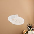 thumbnail image 3 of 2 estantes flotantes de pared para cámara, minialtavoz, transparente, para monitor de bebé, dormitorio, baño, cocina y sala de estar, 3 of 7