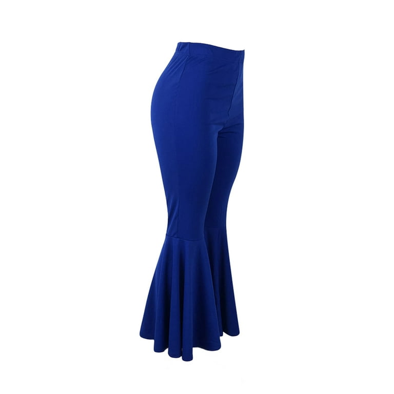 Mermaid flared cheap trousers