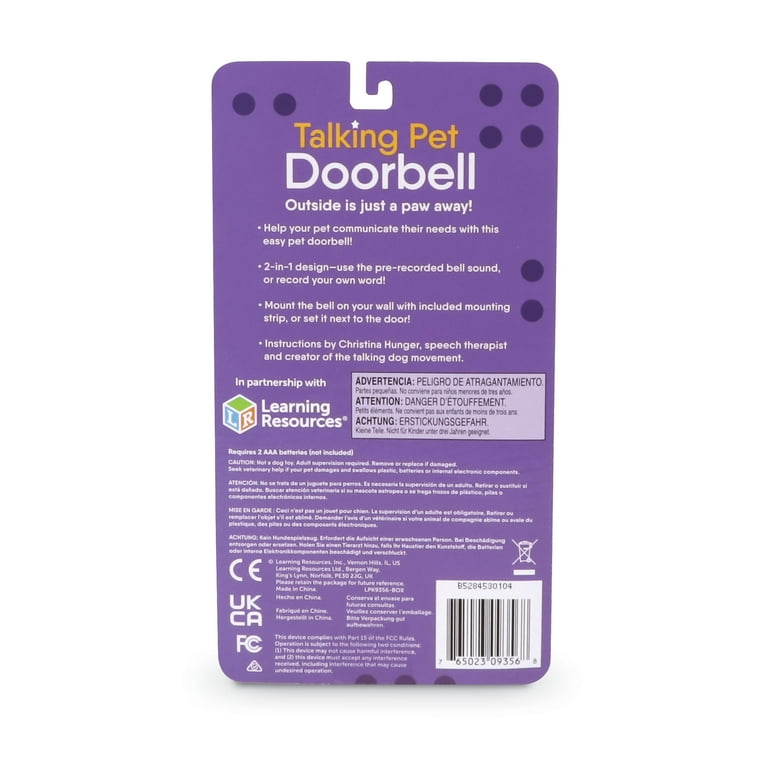 Pet doorbell 2025