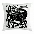 thumbnail image 1 of Ambesonne 24" x 24" Black Polyester Decorative Pillow Cover, 1 of 2