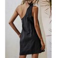 thumbnail image 4 of CEHVOM Robe Moulante d'Été Décontractée Sans Manches à Bandage Unie pour Femme, 4 of 6