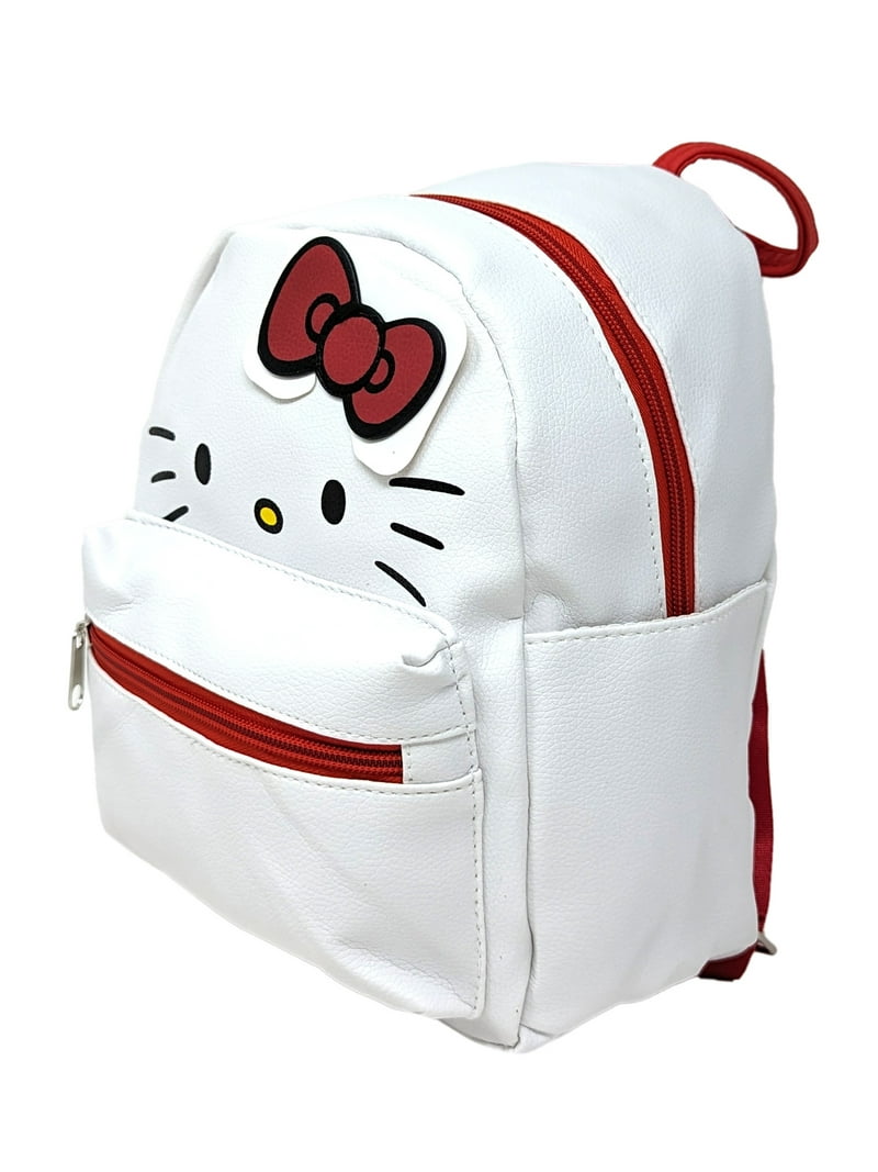 hello kitty girls stars and clouds 15 inch backpack for School Bundle w/ 15" Bookbag for + More | Large Durable School Bag Featuring Hello Kitty with Water Bottle, Stickers, More 100% polyester Sanrio Hello Kitty Backpack for