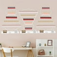 thumbnail image 2 of Metal Wall Mounted Nail Polish Storage Racks 5 Tiers White Display Rack Cosmetic Display Case Lipstick Perfume Wall Shelf for Home Spa Nail Salon Shop, 2 of 7