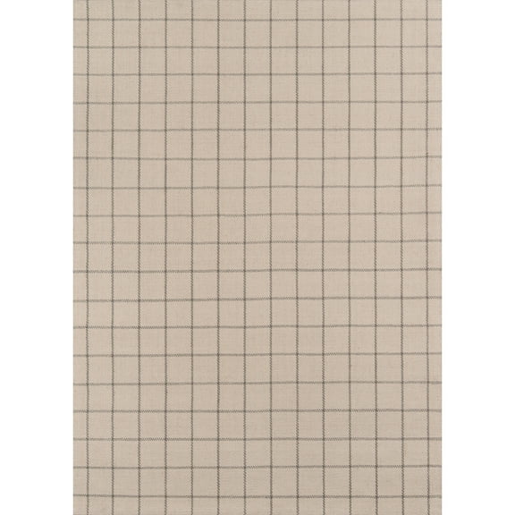 Erin Gates by Momeni Marlborough Deerfield Ivory Hand Woven Wool Area Rug 2' X 3'