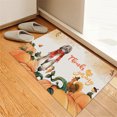 thumbnail image 3 of Happy Thanksgiving Afghan Hound with Turkey Pumpkins Autumn Vibes Doormat Dog Lover Indoor Outdoor Welcome Mat - 12018, 3 of 5