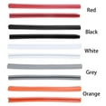 thumbnail image 2 of 5 Colors Longboard Dance Board Rubber and Steel Skateboard Deck Guards U Channel Design Skateboards Protector Crash Rubber Strip GREY, 2 of 8