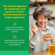 Natural Factors High Potency Multi Enzyme Vegetarian Formula, Plant-Based Digestive Aid, 60 Capsules