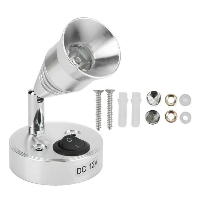 Interior Reading Spotlight,LED RV Reading Light RV Reading Lamp Indoor Bedside Spotlight Extended Durability