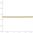 thumbnail image 4 of 14K Yellow Gold bracelet Chain style Rope 8 in 2 mm, 4 of 4
