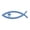 C, variant on Creative Fish Shape Zinc Alloy Emblem Sticker Decal for Car Window Bumper SUV Truck Exterior Decoration