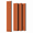 Cherry, variant on Art3dwallpanel 4Pcs 94.5'' x 7.9'' Wood Slat Acoustic Panels, MDF 3D Wall Panel for Accent Wall Ceiling Office,Brushed Silver