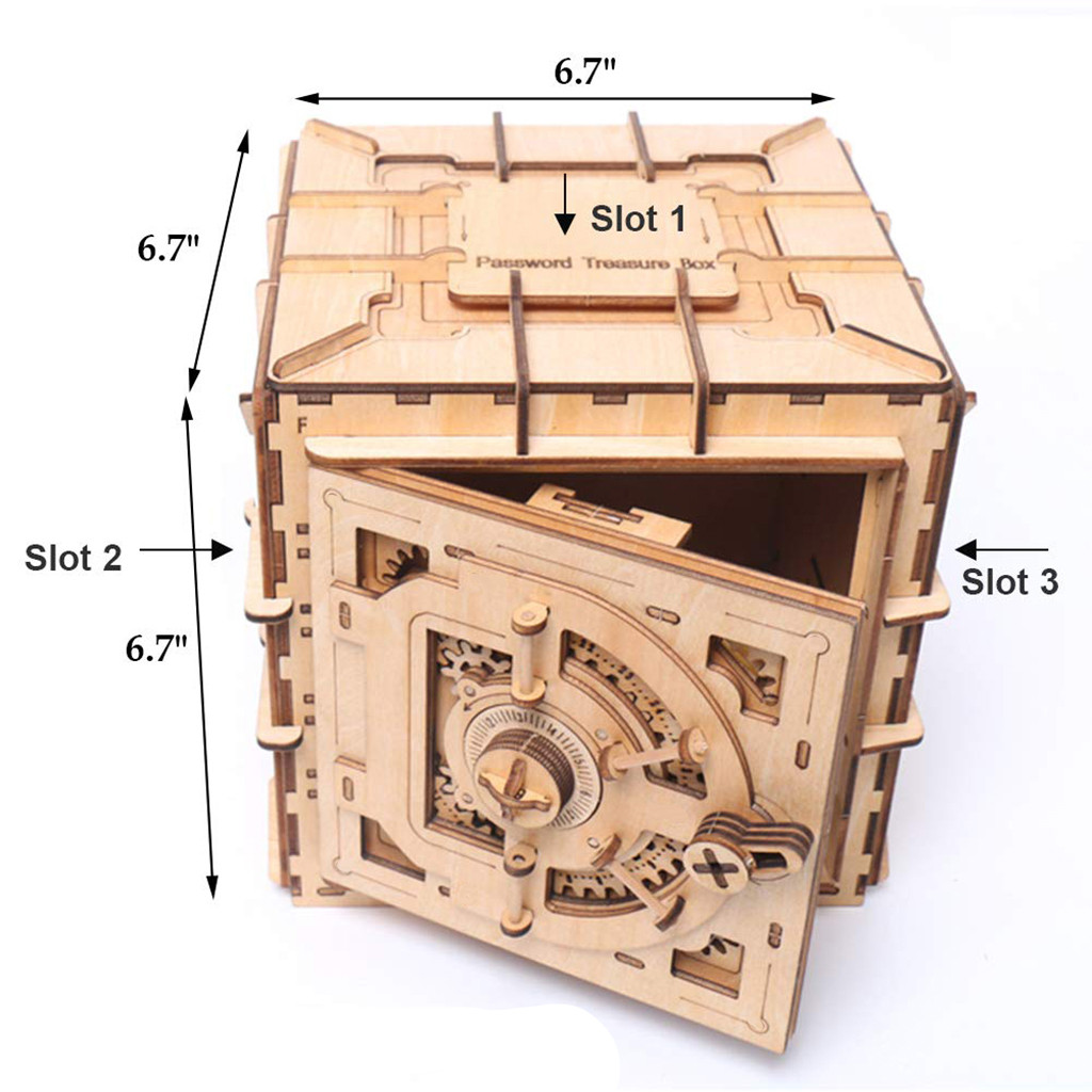 Wooden safe kit Clearance