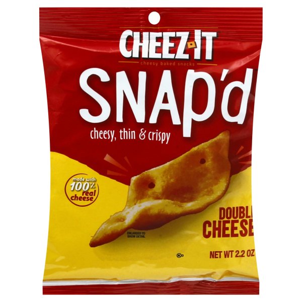Kellogg's Cheez It Crackers Double Cheese 2.2oz