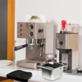 thumbnail image 1 of Seau à Marc de Café Capacité Acier Inoxydable Boîte à Marc de Café au Lait, 1 of 5