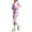 a-Pink865, variant on Women's Tracksuit Solid Color 3 Piece Sport Set Long Sleeve Jacket Leggings With Tank Top For Casual Outdoor Activities Versatile Set