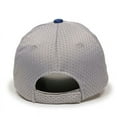 thumbnail image 2 of Outdoor Cap JM-123 Jersey Mesh-Light Grey/Royal-Youth, 2 of 8
