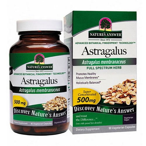 Nature's Answer Astragalus Root Extract 60 Vegetarian Capsules