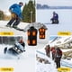 thumbnail image 3 of 11 Zone Heated Vest for Men Women Outdoor Winter Warm Electric Heating Vest Jacket Clothing, 3 of 5