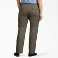 thumbnail image 2 of Dickies Women’s Plus Relaxed Fit Stretch Cargo Pants, Grape Leaf, 16W, 2 of 2