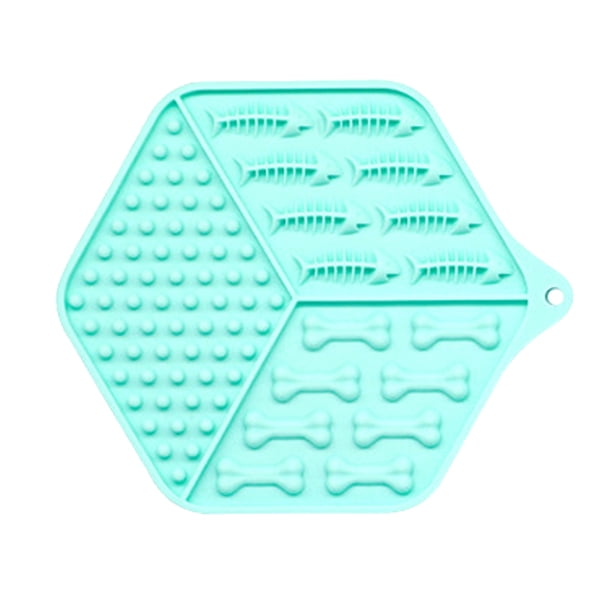 View of Dog lick pads, pet slow feeder pads, and a fun alternative to slow ...