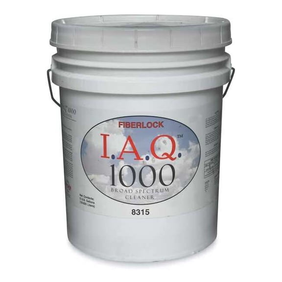Fiberlock Technologies Mold Stain Remover, 5 gal. Pail, Unscented, Clear 8315-5