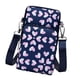 thumbnail image 2 of Bolso para teléfono, ligero, ajustable, con correa para el hombro, estuche de transporte con cremallera, bolso de hombro, para compras, Corazón Sunnimix monedero del teléfono, 2 of 8