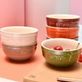 thumbnail image 5 of STAUB Ceramique 14 cm / 6 Piece Ceramic Large Rainbow Multi-Colour Large Bowl Set, Mixed Colours, 5 of 5