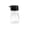 Black,Small, variant on Summercome Glass Soy Sauce Dispenser Bottle, 10 oz Leak-Proof Oil & Vinegar Cruet, Multi-Purpose Clear Glass Container with Spout for Olive Oil, BBQ Sauce, Kitchen Cooking and Table Use