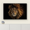 thumbnail image 3 of wall26 Canvas Print Wall Art African Safari Jungle Lion Portrait Close Up Nature Animals Photography Realism Rustic Scenic Landscape Wilderness Zen Colorful for Living Room, Bedroom, Office - 32&quot, 3 of 5