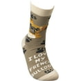 thumbnail image 3 of Primitives Socks - I Love My French Bulldog, 3 of 3