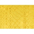 thumbnail image 1 of Ahgly Company Indoor Rectangle Solid Yellow Modern Area Rugs, 7' x 9', 1 of 4