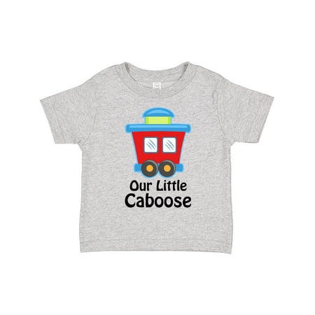 

Inktastic Train Our Little Caboose New Baby Gift Toddler Boy or Toddler Girl T-Shirt