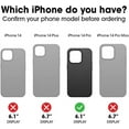 thumbnail image 2 of OtterBox Defender Series Screenless Edition Case for iPhone 14 Pro, Black, 2 of 5