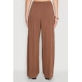 thumbnail image 5 of Womens Gauze Knit High Waisted Wide Leg Pants, 5 of 5