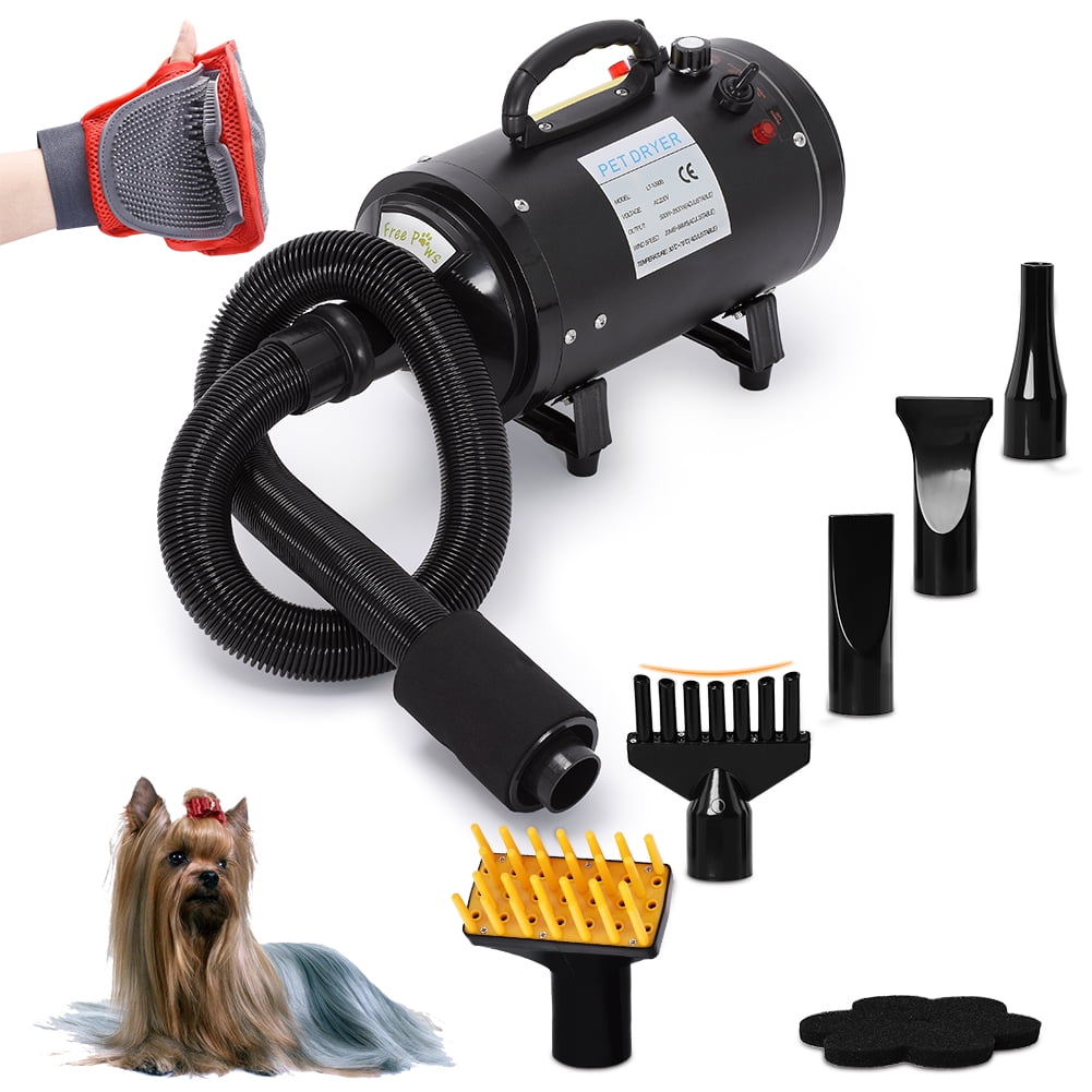 Pet Dog Animals Hair Dryer Portable Air Mover Blower Heater Grooming Salon Home