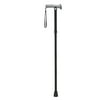 Drive Medical Adjustable Lightweight Folding Cane with Gel Hand Grip, Black