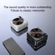 thumbnail image 3 of Kearding Mini altavoz inalámbrico Subwoofer Sonido envolvente Altavoz profesional Altavoces de música Profesores recargables Negro Type2 NO2, 3 of 6