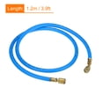 thumbnail image 2 of Uxcell 1/4 SAE Refrigerant Charging Hose 3.9ft 500PSI HVAC Hose for Air Conditioner Manifold Gauge Blue, 2 of 5