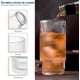 thumbnail image 4 of Juego de 4 Vasos de Cristal Bluelander, 11 Oz (350 ml), Diseño Lineas, 4 of 5