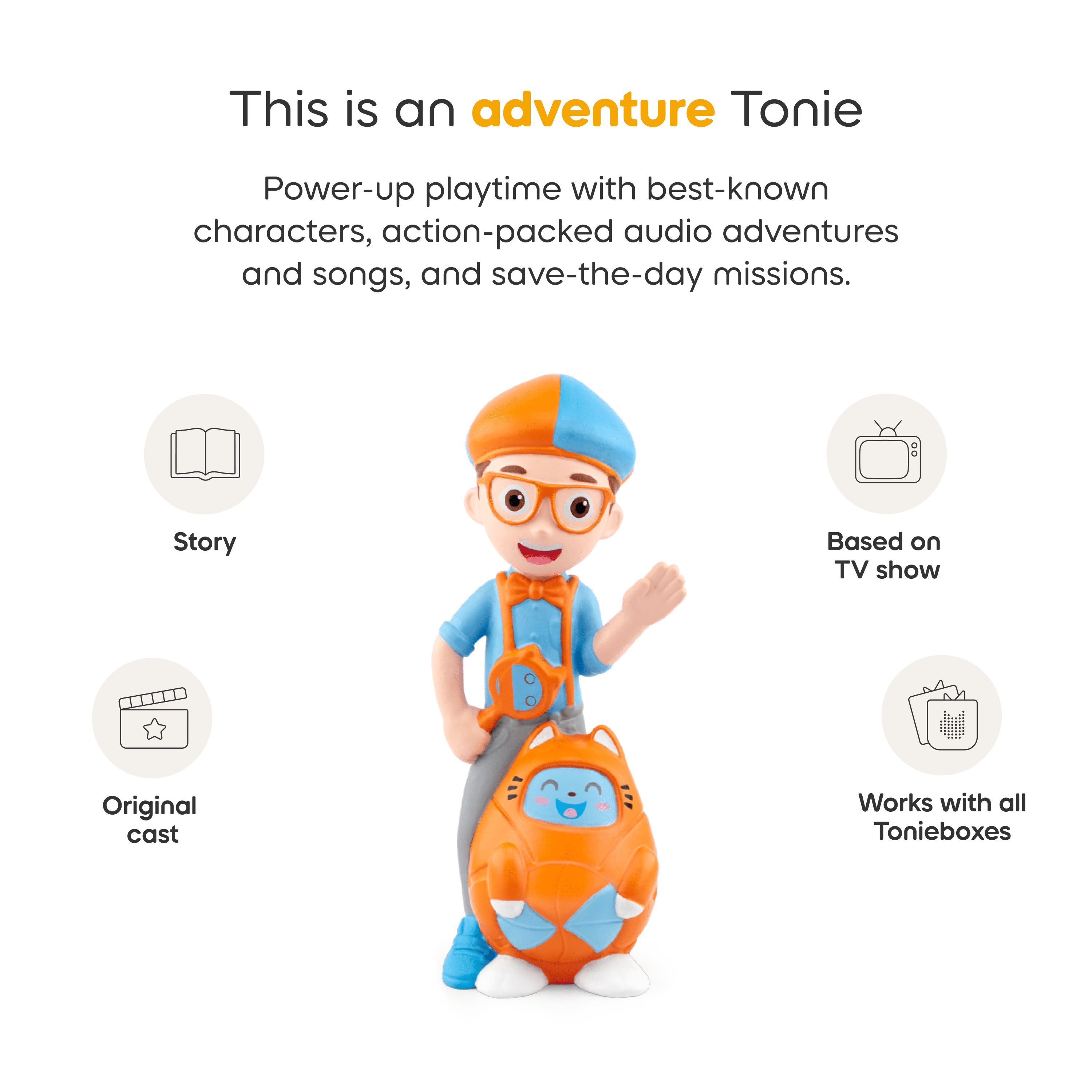 Tonies Figurine Audio - Blippi (Anglais)