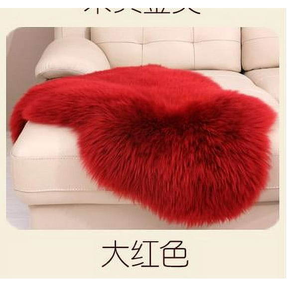 100% Real Sheepskin Wool Luxury Thicken Soft Shaggy Area Rugs
