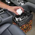 thumbnail image 4 of Xixirimido Mushroom Pattern Car Trash Can for Back Seat Car Accessories for Women Men Leakproof Auto Garbage Cans Hanging Trash Bin for Car Water-Resistant, 4 of 8