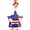 C, variant on Patriotic Star Porch Goose Outfit for 23 Inch Lawn Statue, Independence Memorial Day Goose Clothes for Garden Patio Decoration