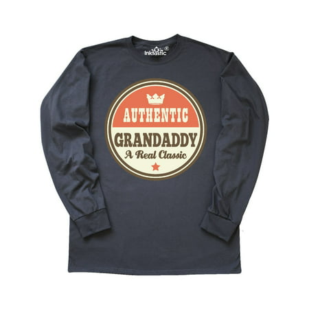 Grandaddy Vintage Fathers Day Gift Idea Long Sleeve T-Shirt